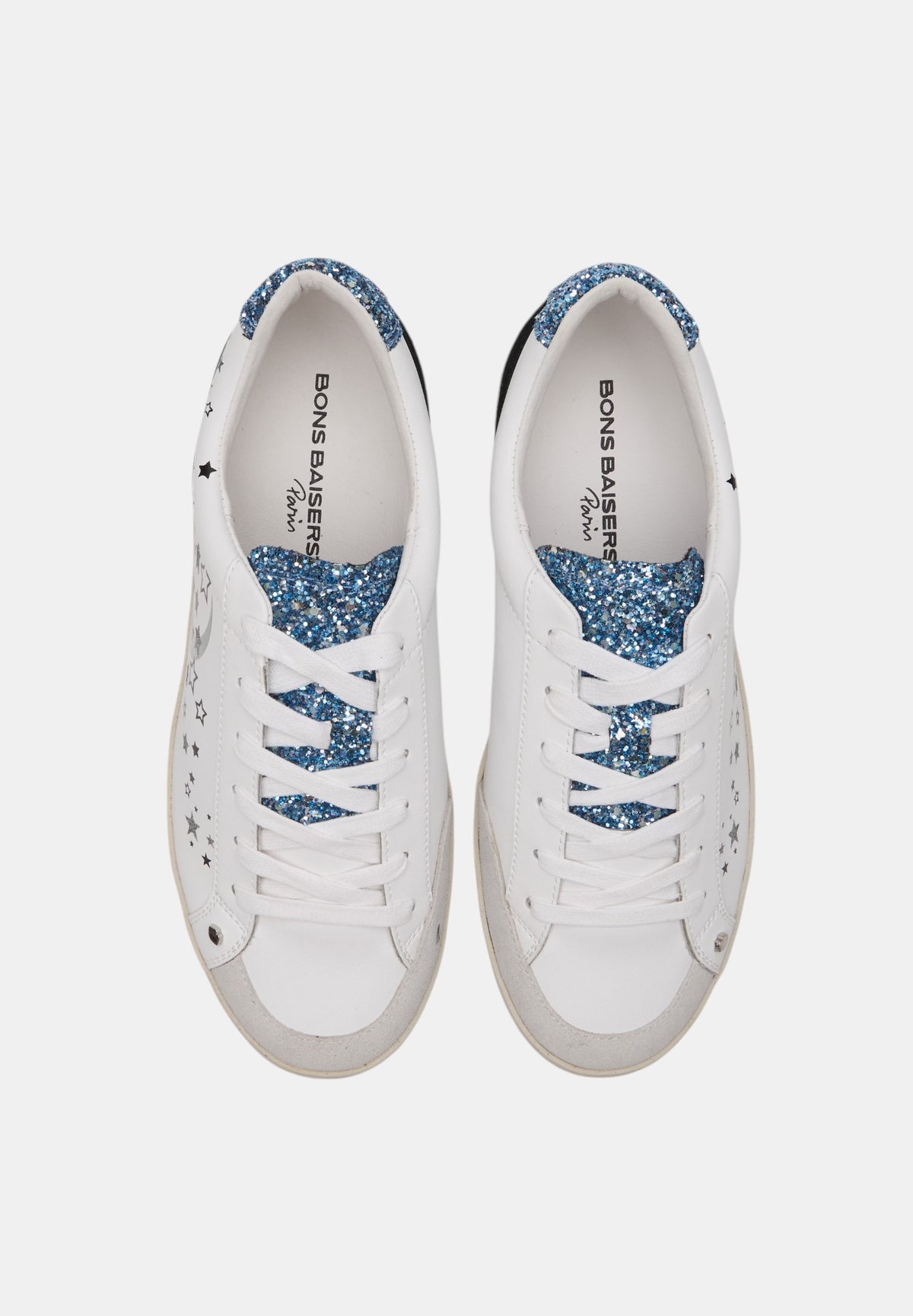 Baskets en cuir-Colette-Moon Stars