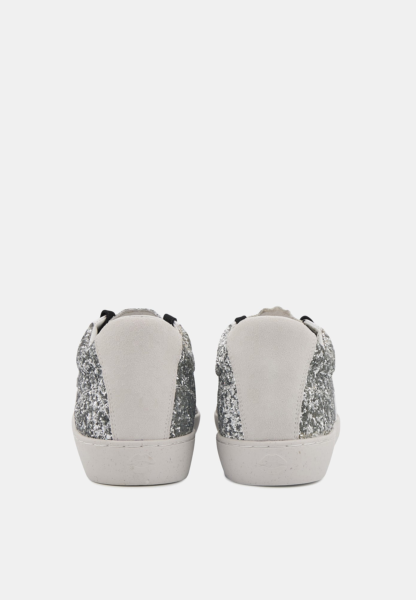 Baskets en cuir-Colette-Glitter Silver