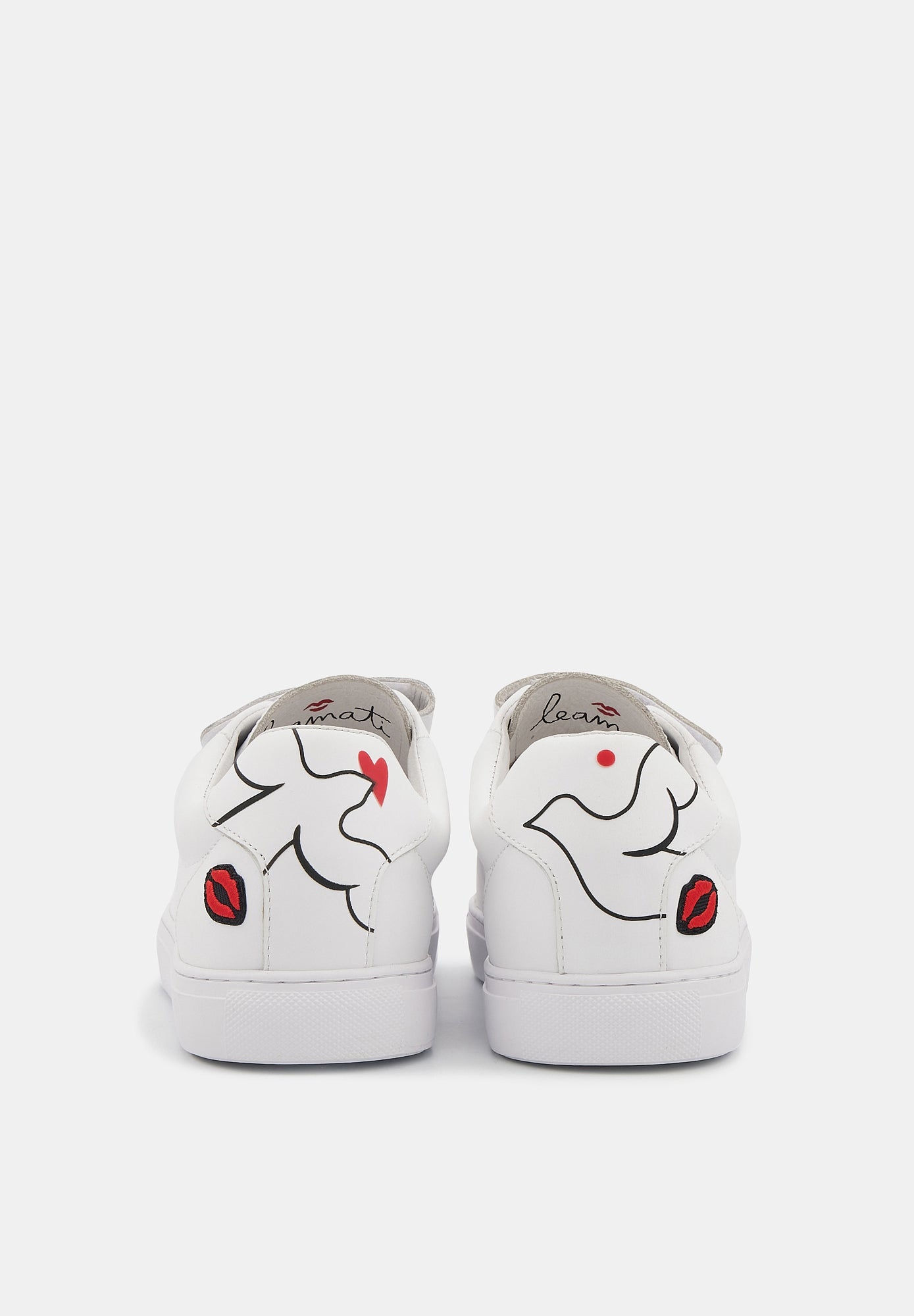 Baskets en cuir-Edith Léa Amati-Envole toi