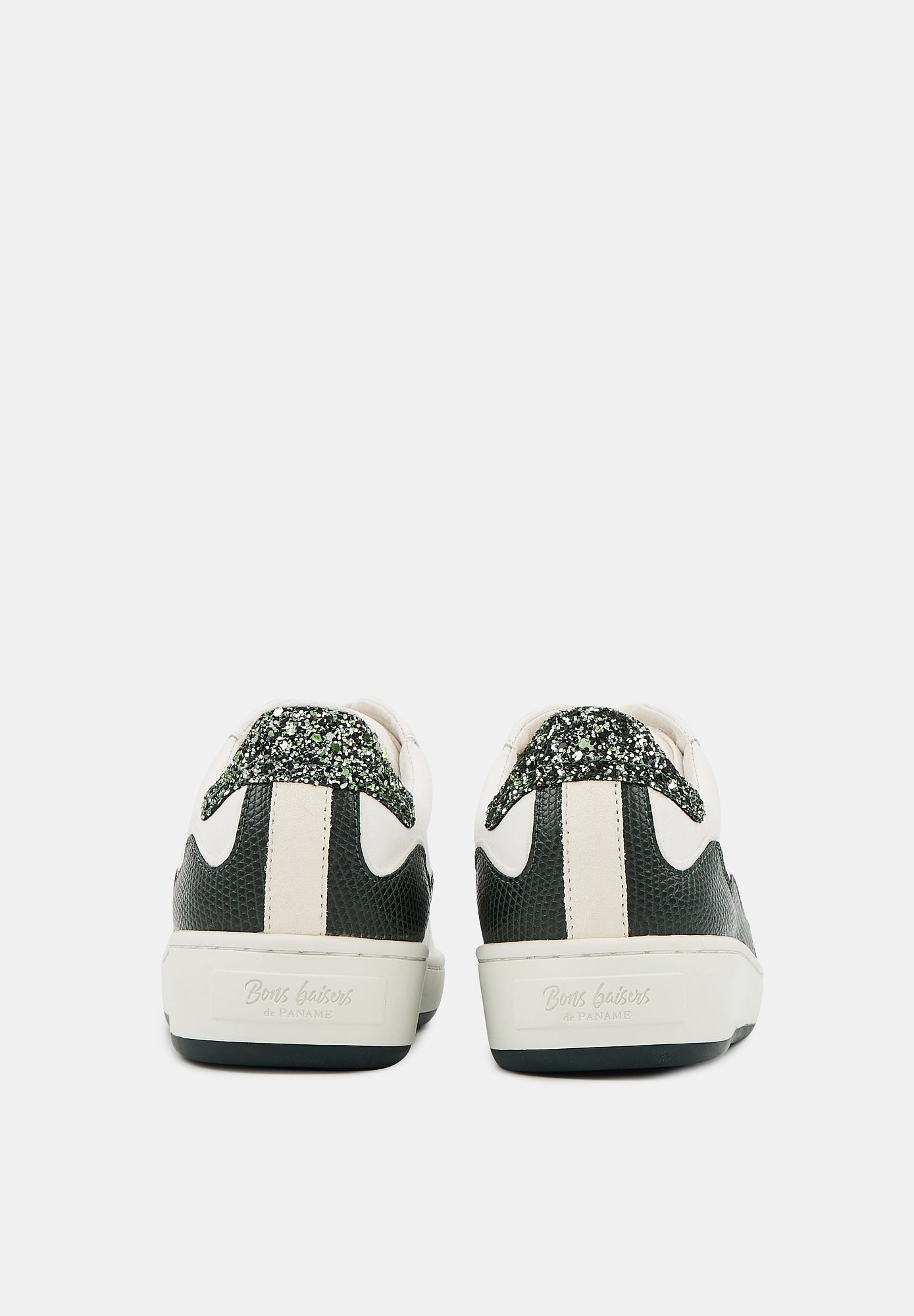 Loulou-White Dark Green