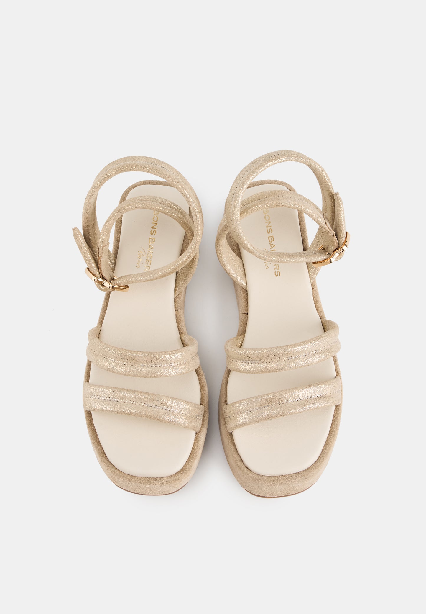 Gorga-Cuir Suede Gold Beige