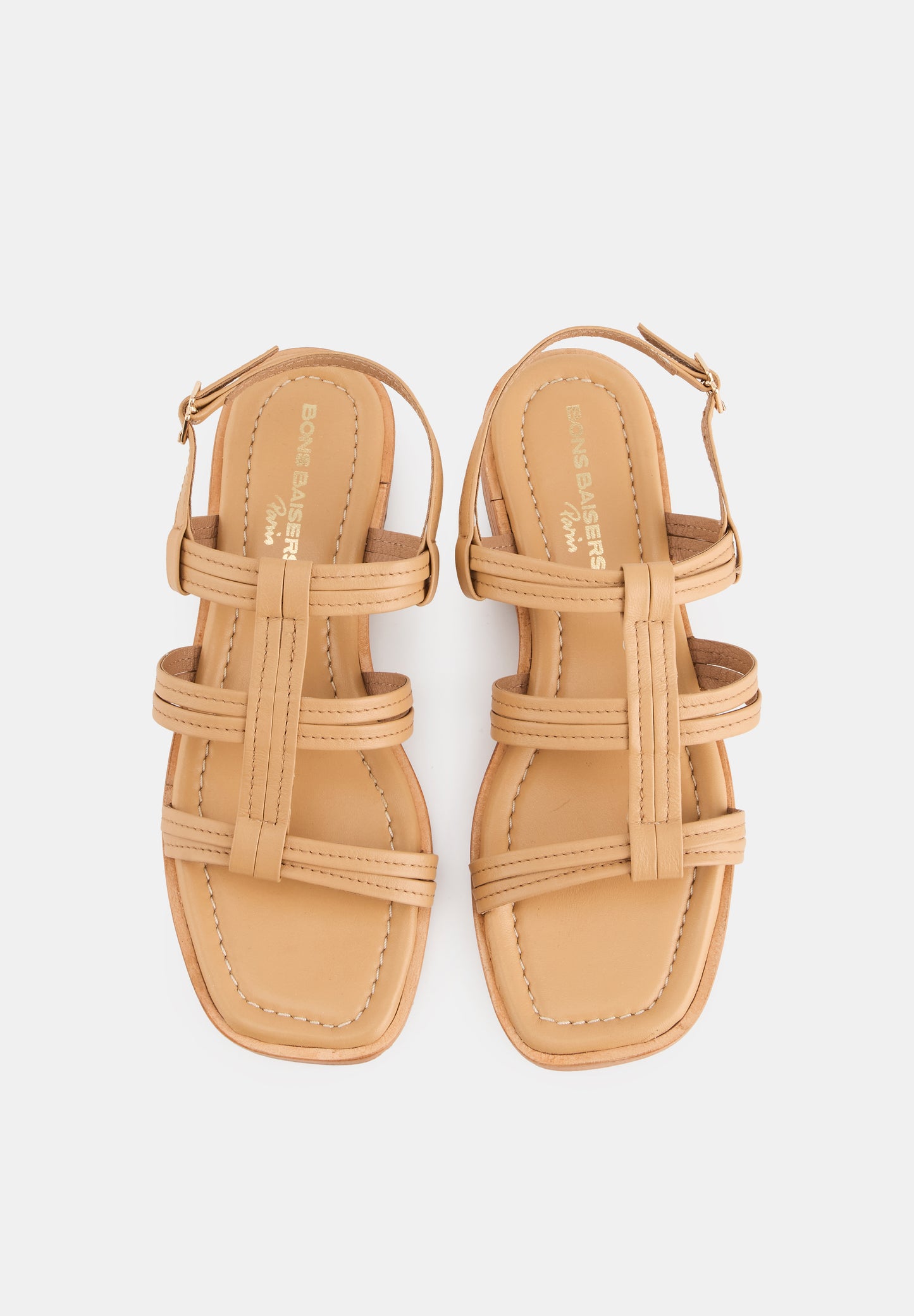 Irène-Cuir Beige Sable