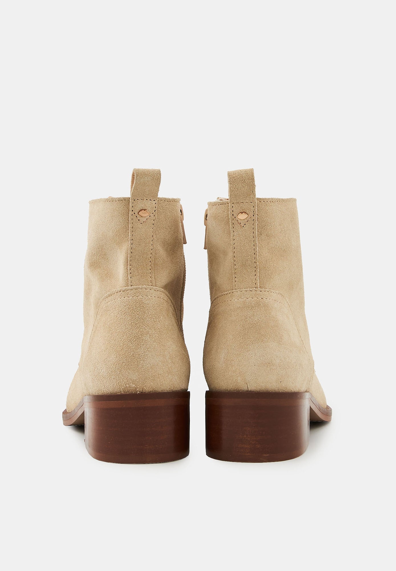 Wanda-Cream Suede Leather