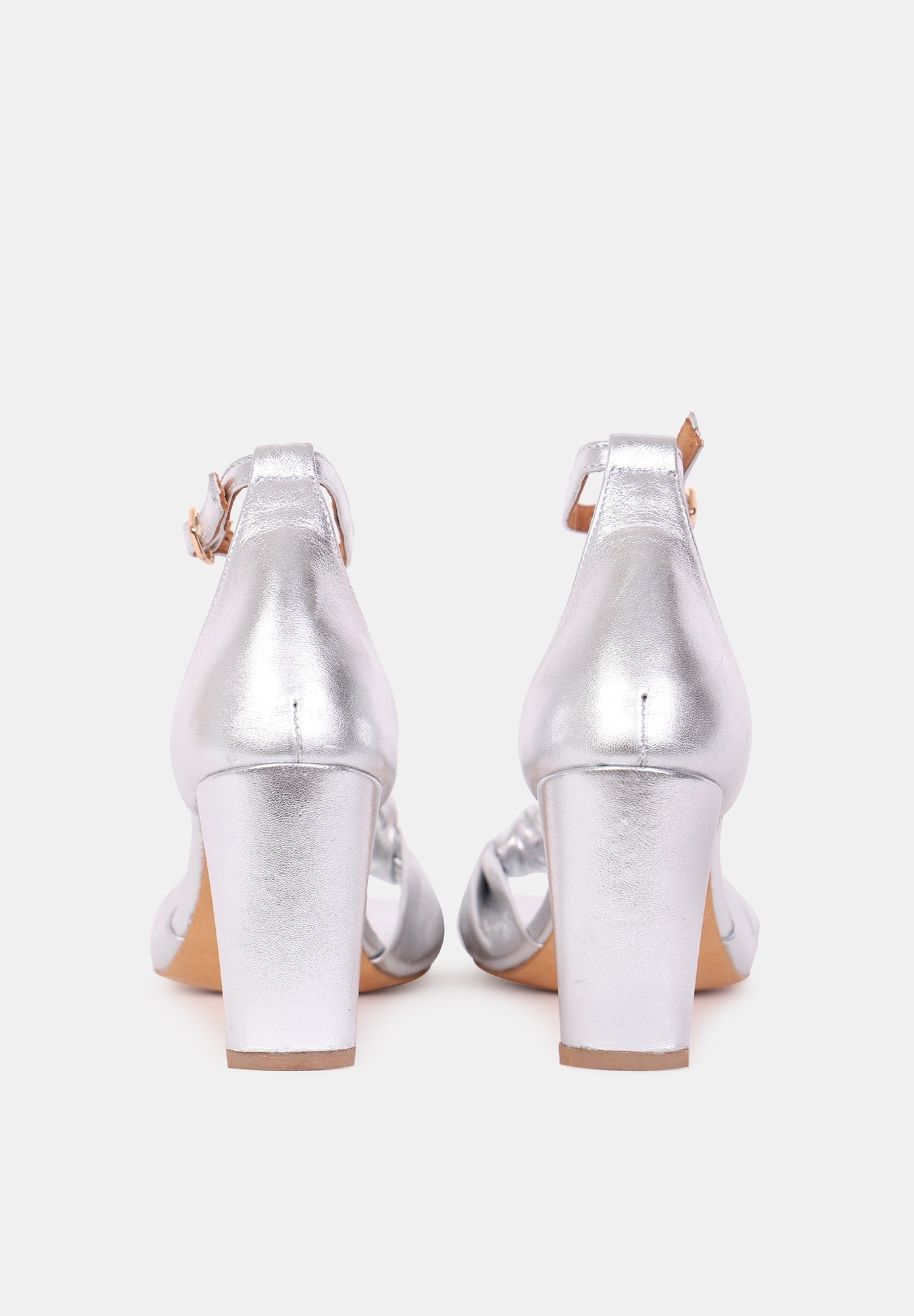 Silver Metallic Eva-Leather