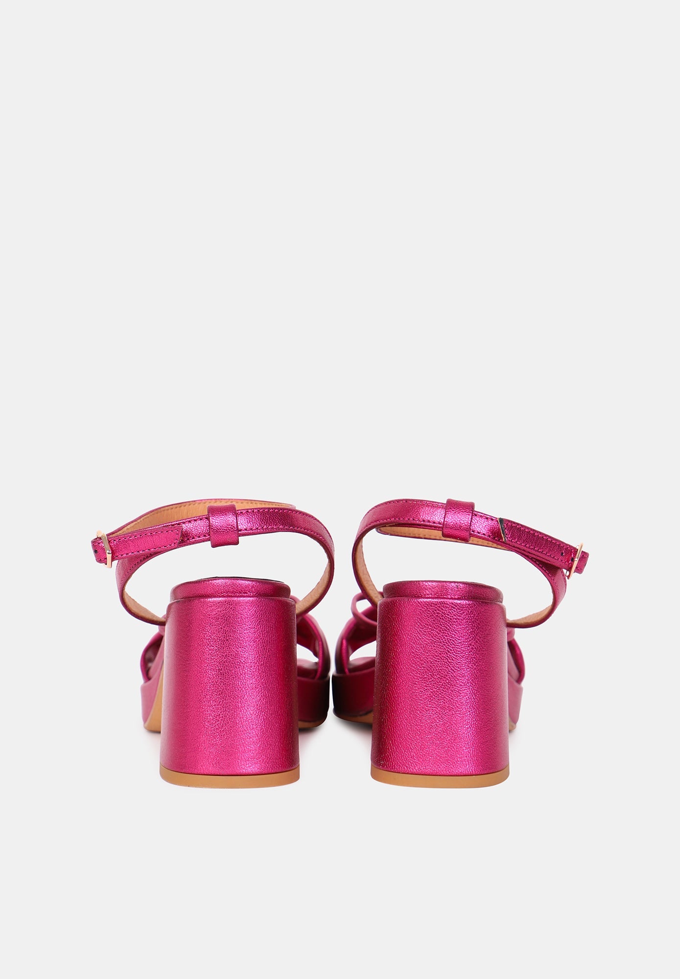 Honor-Fuchsia Metallic Leather