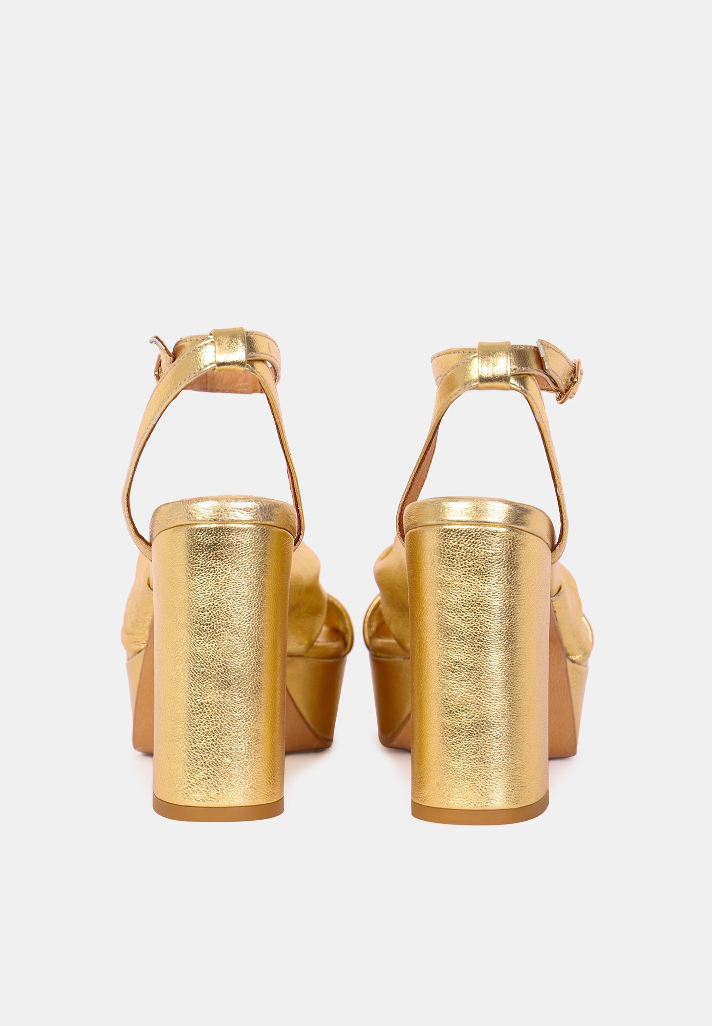 Kim-Leather Metallic Gold