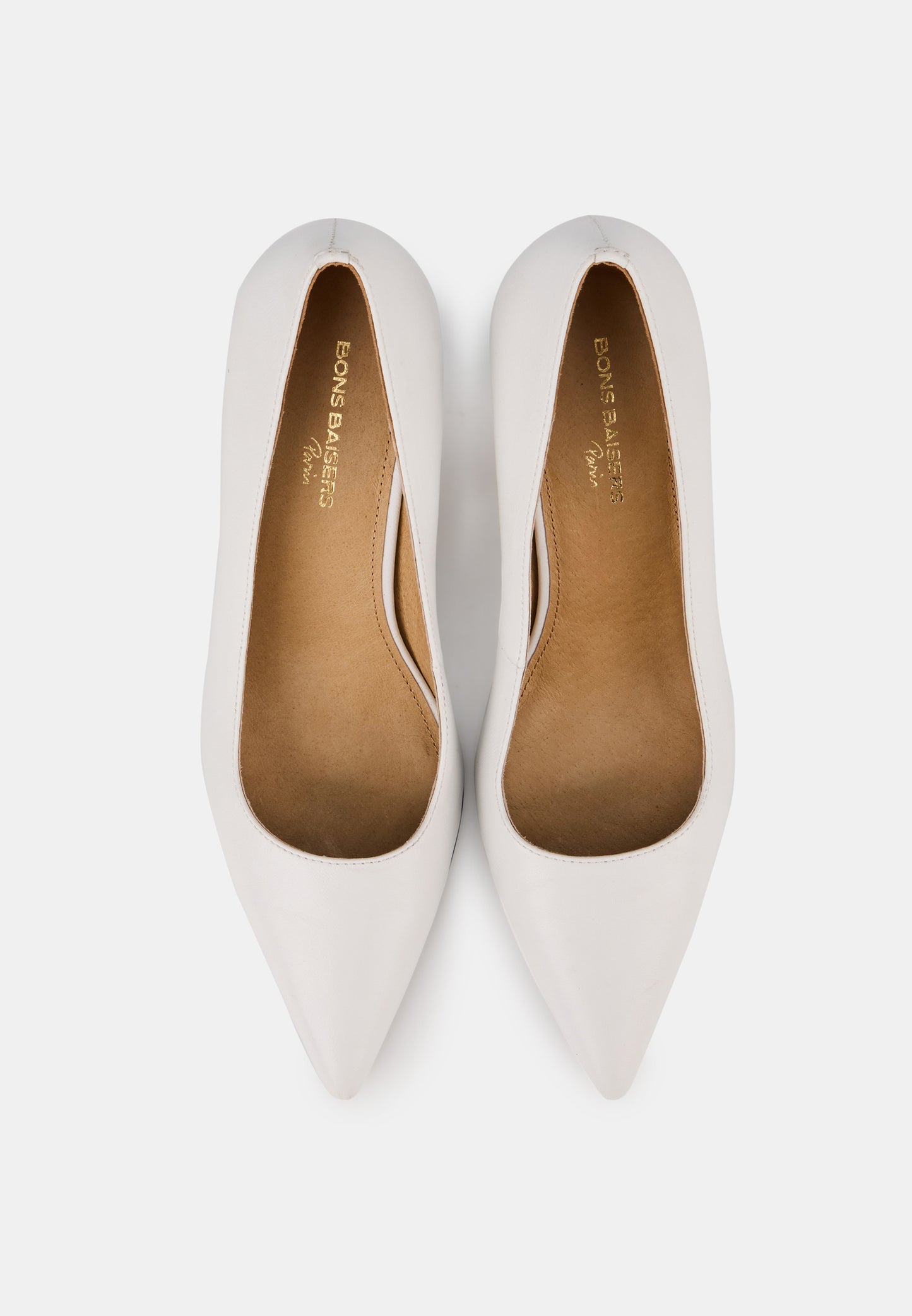 Escarpins - Cuir lisse Blanc - Tyra