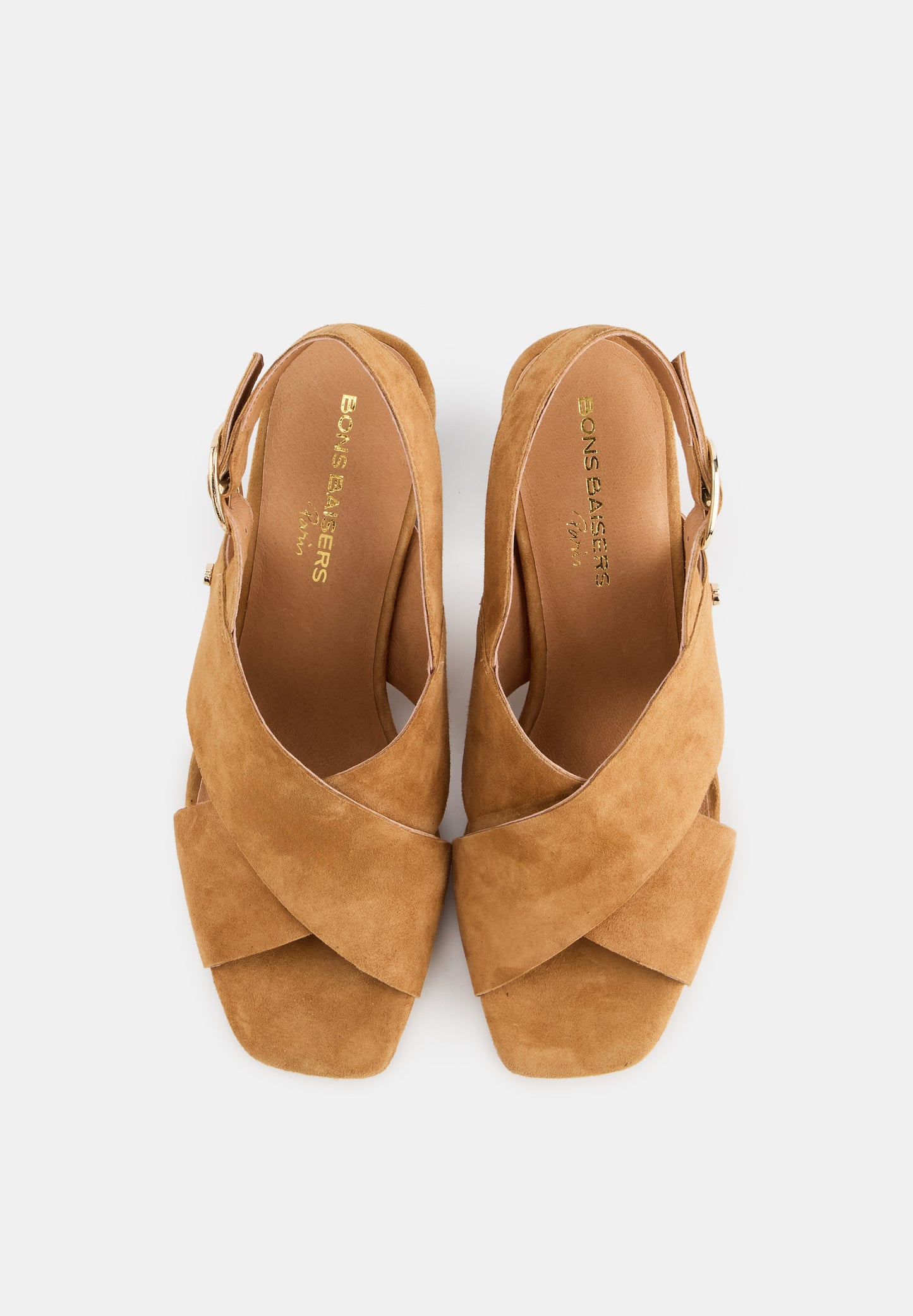 Claudia-Cuir Suede Camel