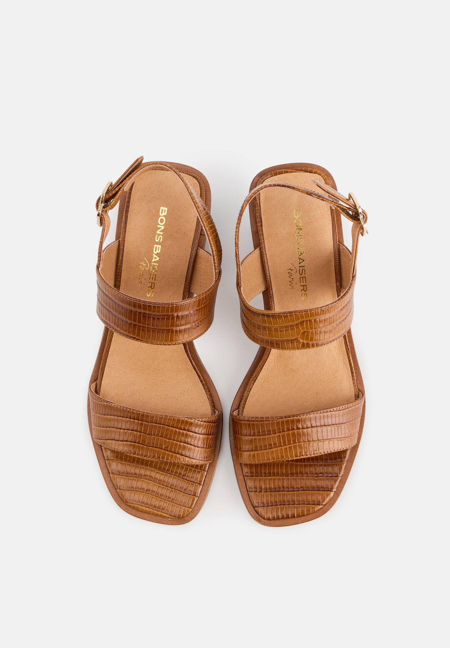 Hester-Leather Lizard Cognac