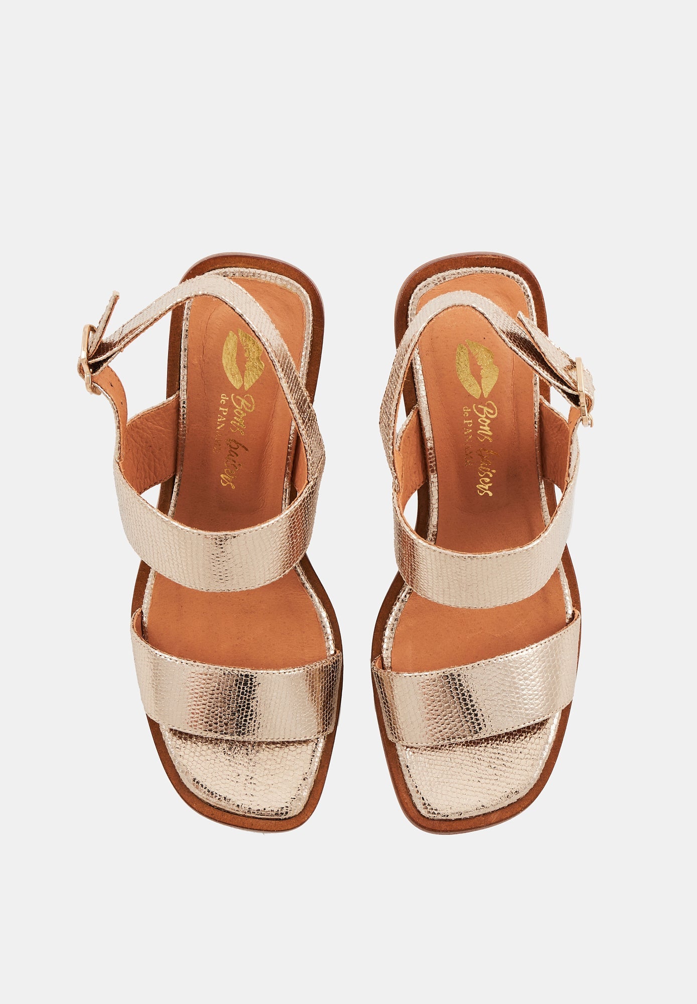 Hester-Leather Snake Rose Gold