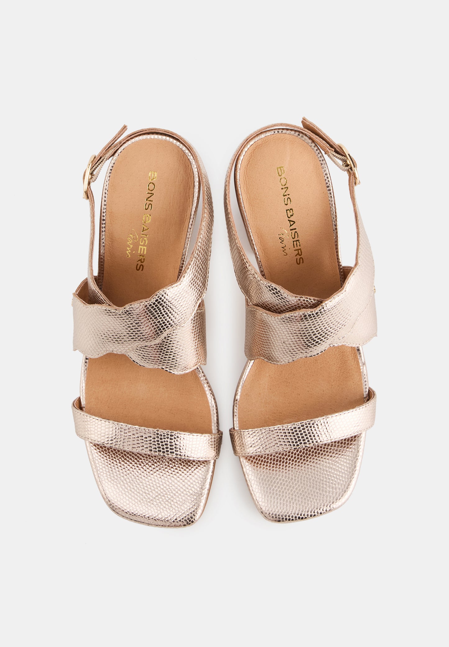 Octavie-Leather Snake Rose Gold