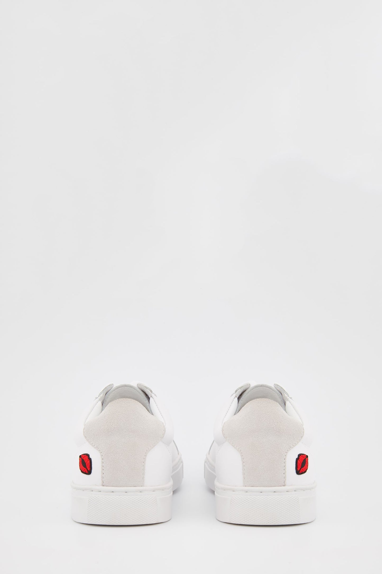 Baskets en cuir-Simone Legende-Blanc