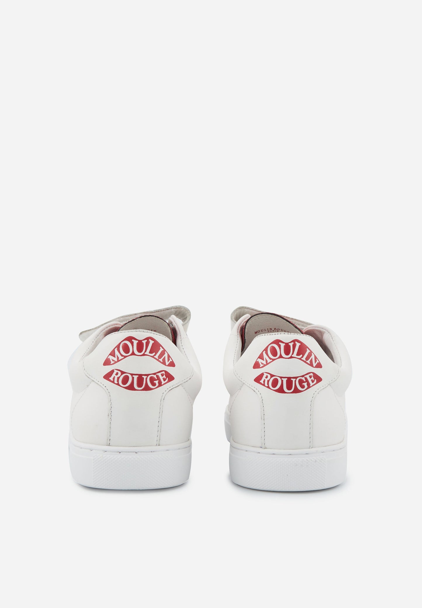 Baskets en cuir-Edith Moulin Rouge-Back Lips