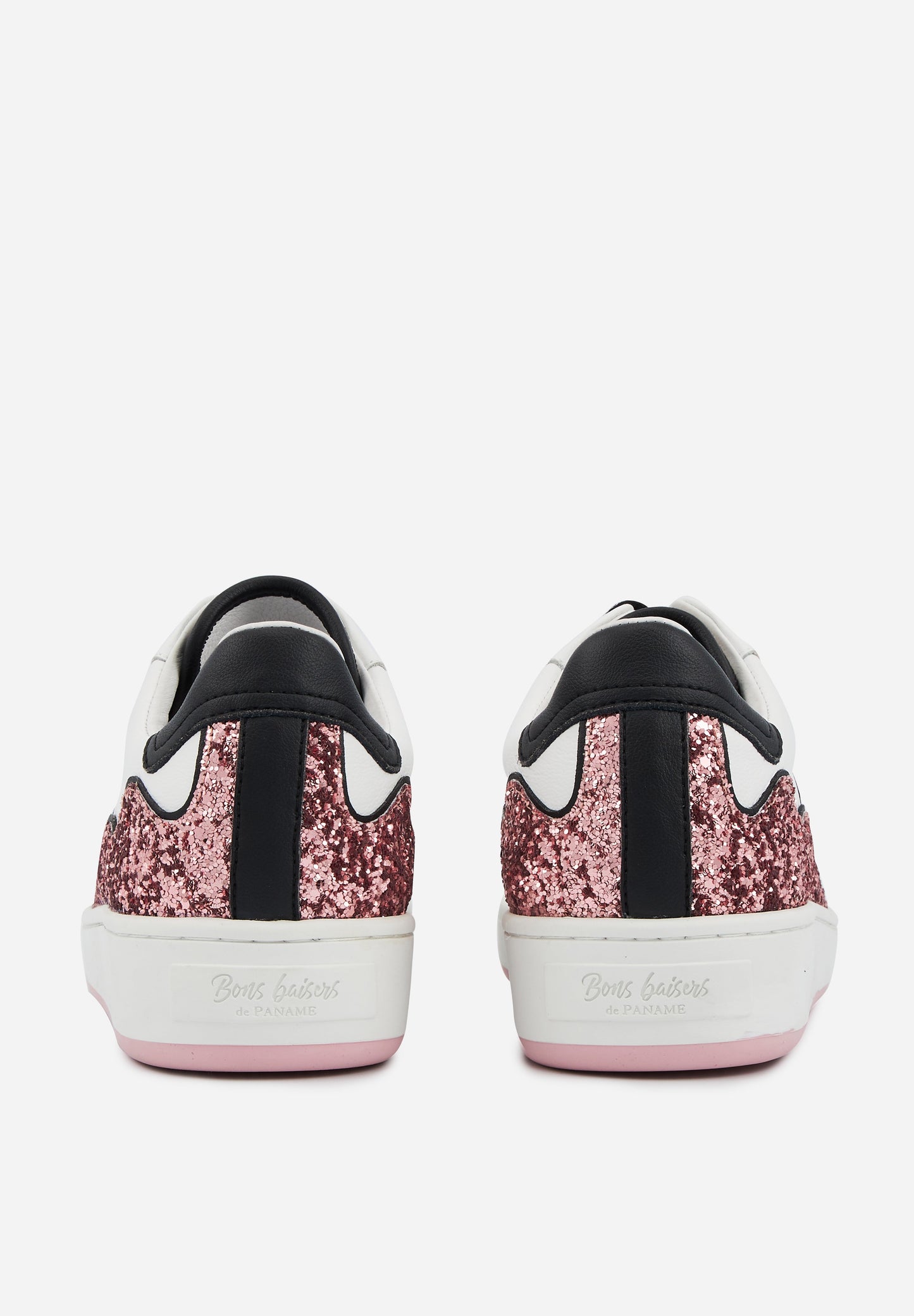 Baskets en cuir-Loulou-Blanc Rose Gold