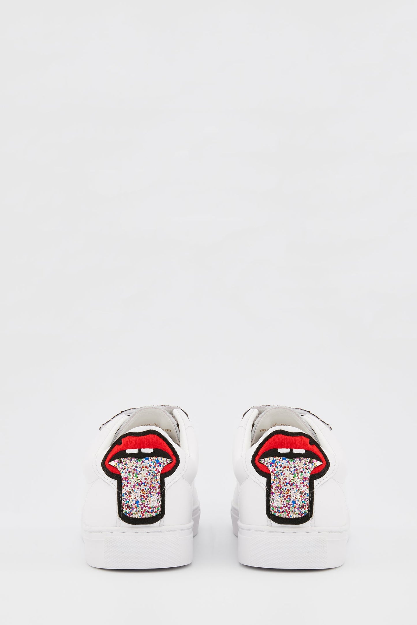 Baskets en cuir-Edith-Glitter Tongue