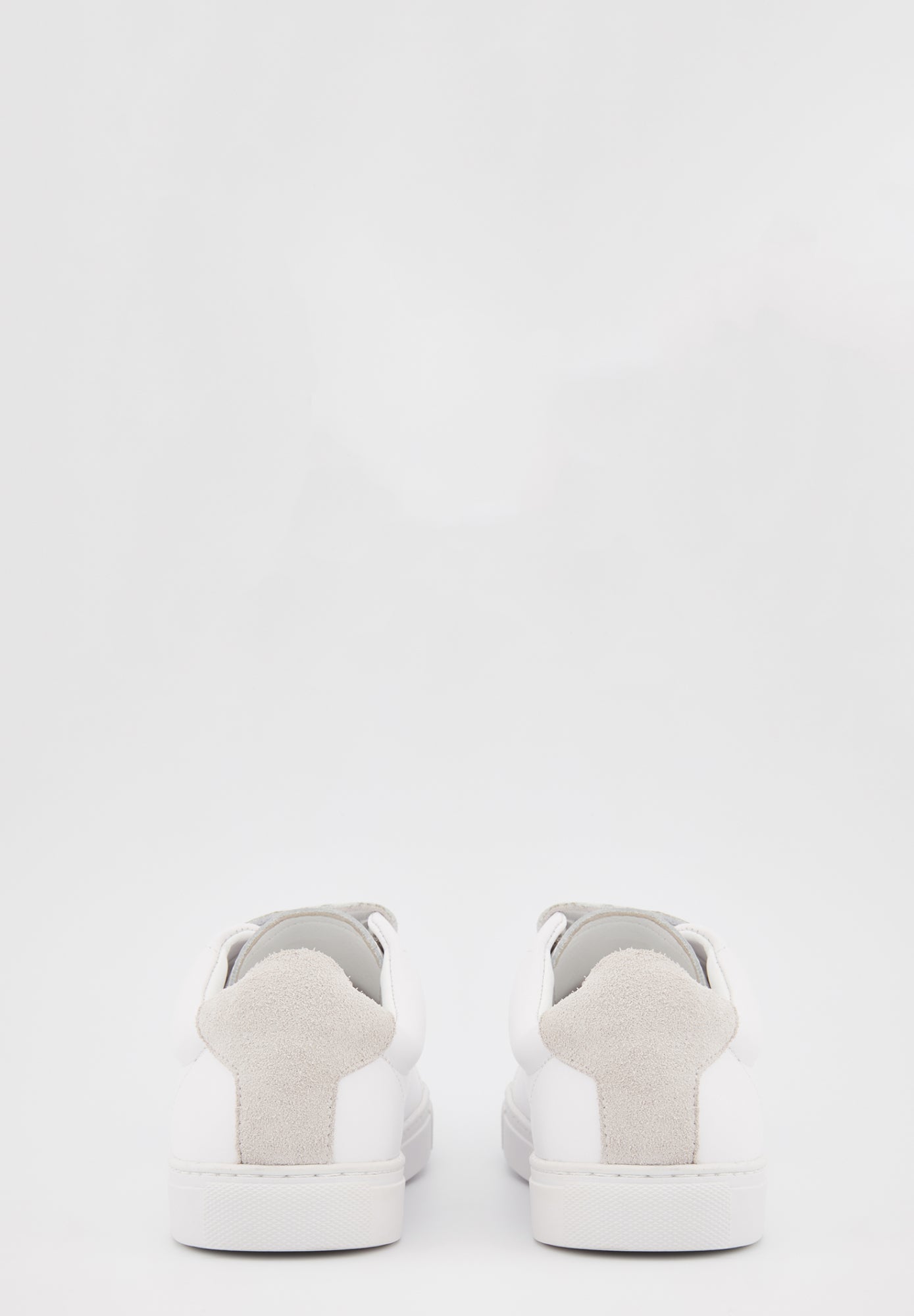 Baskets en cuir-Edith Legende-Blanc