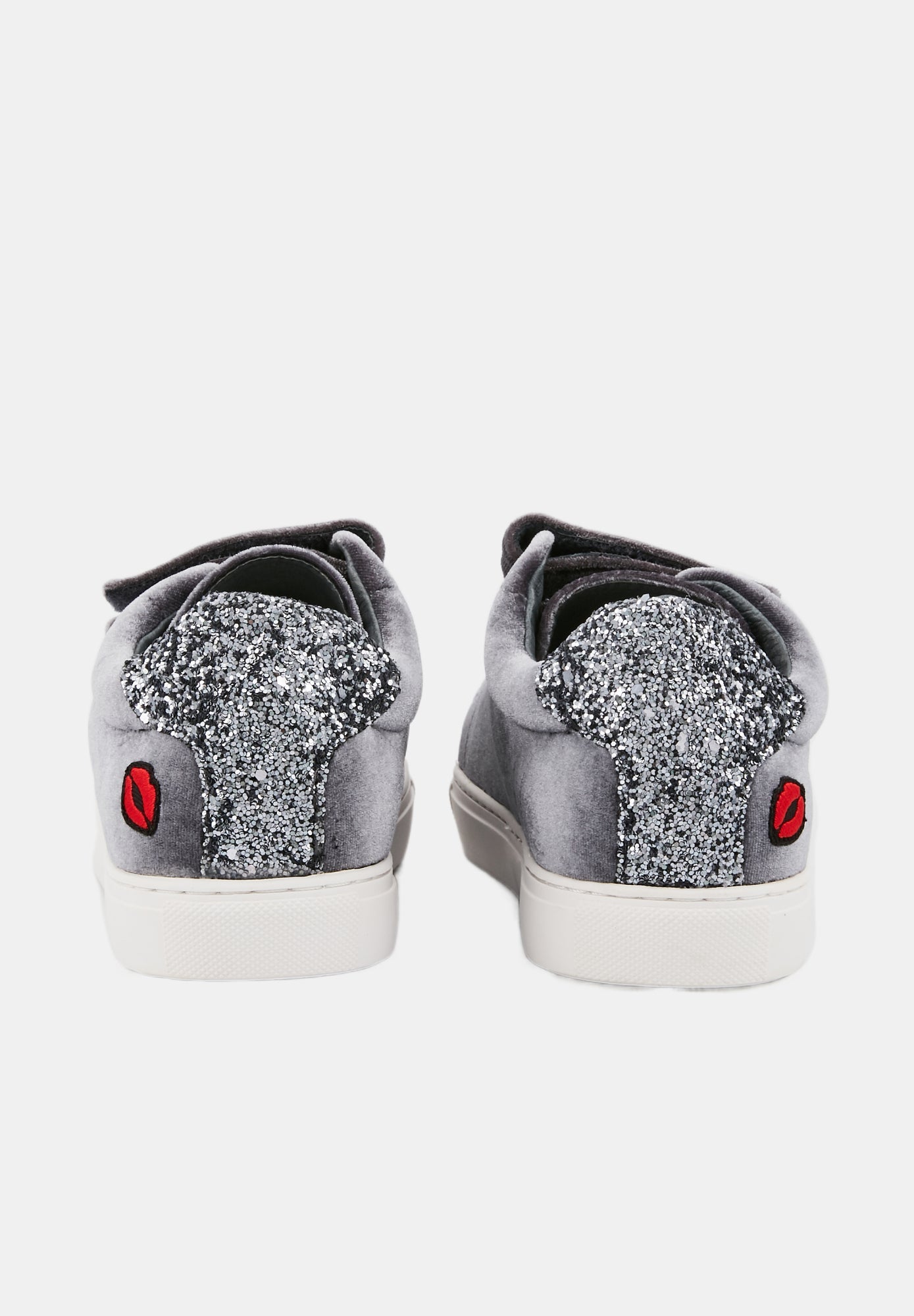 Edith Velvet Love-Grey