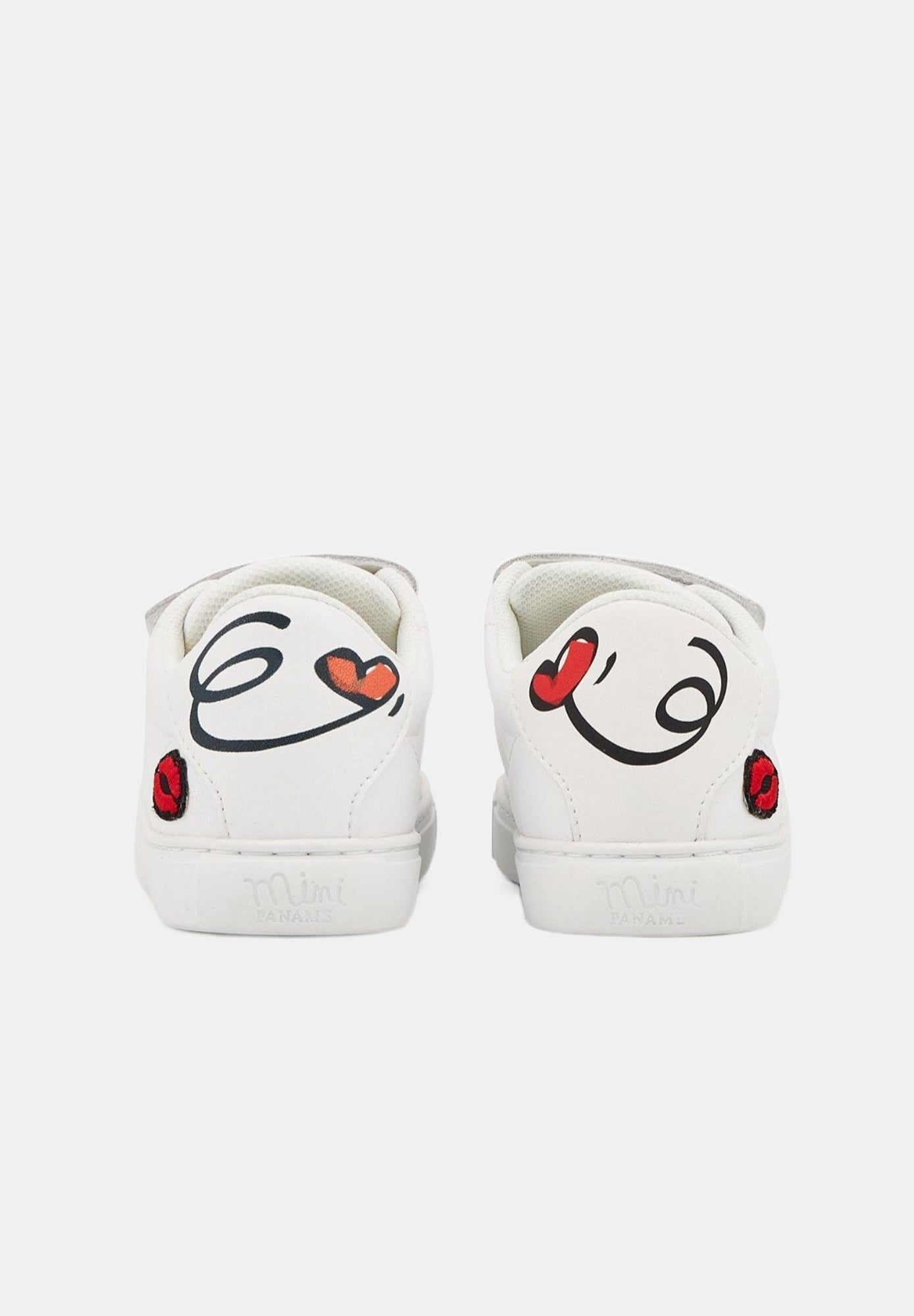 Baskets en cuir-Mini Edith in love-Heart