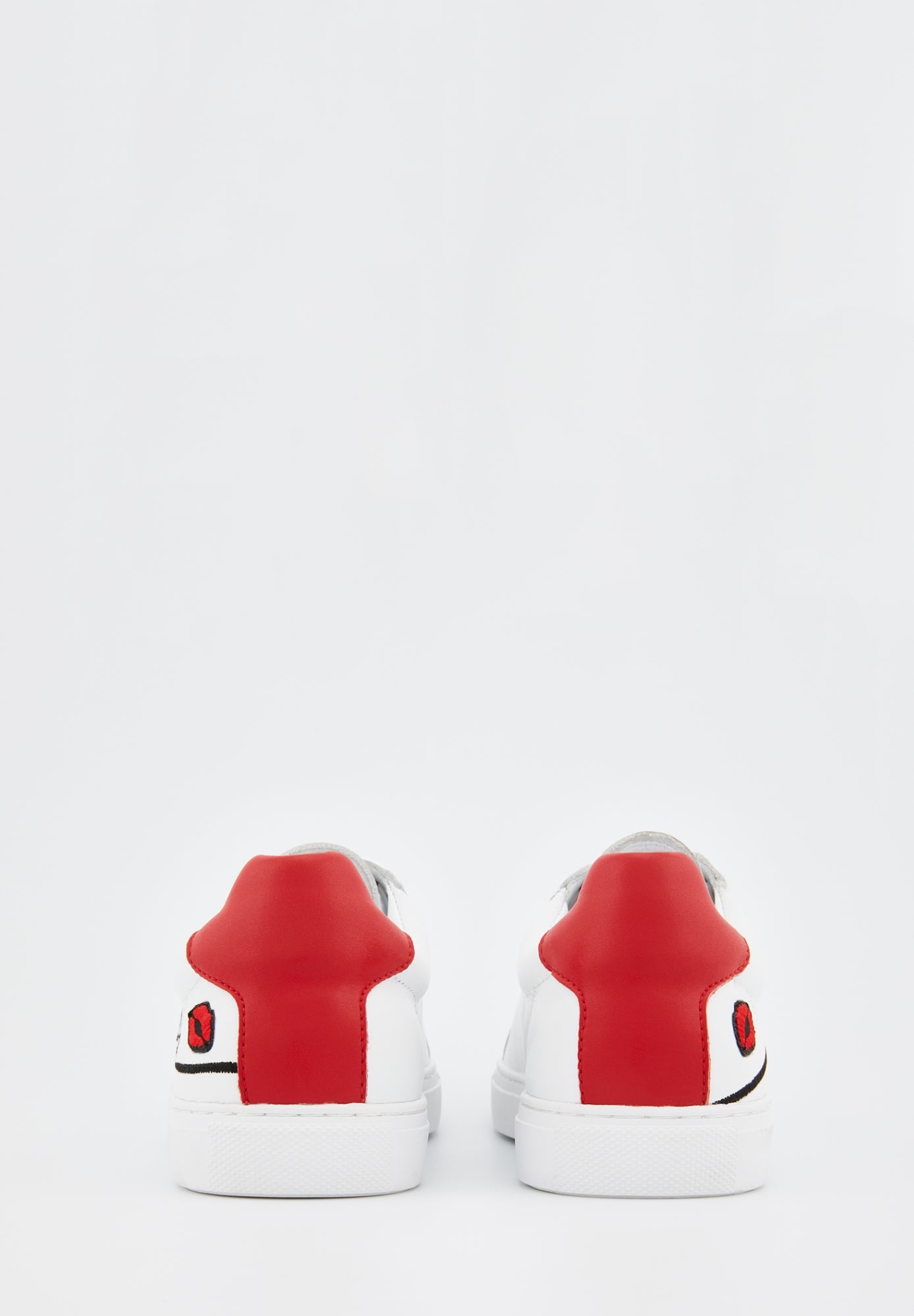 Baskets en cuir-Simone-Love Always Black Ink