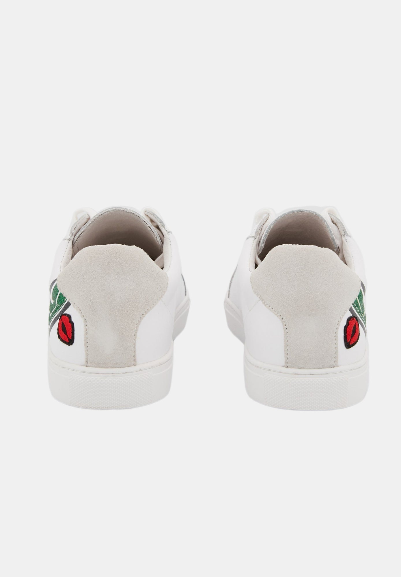 Simone Retro Amour-White/Green