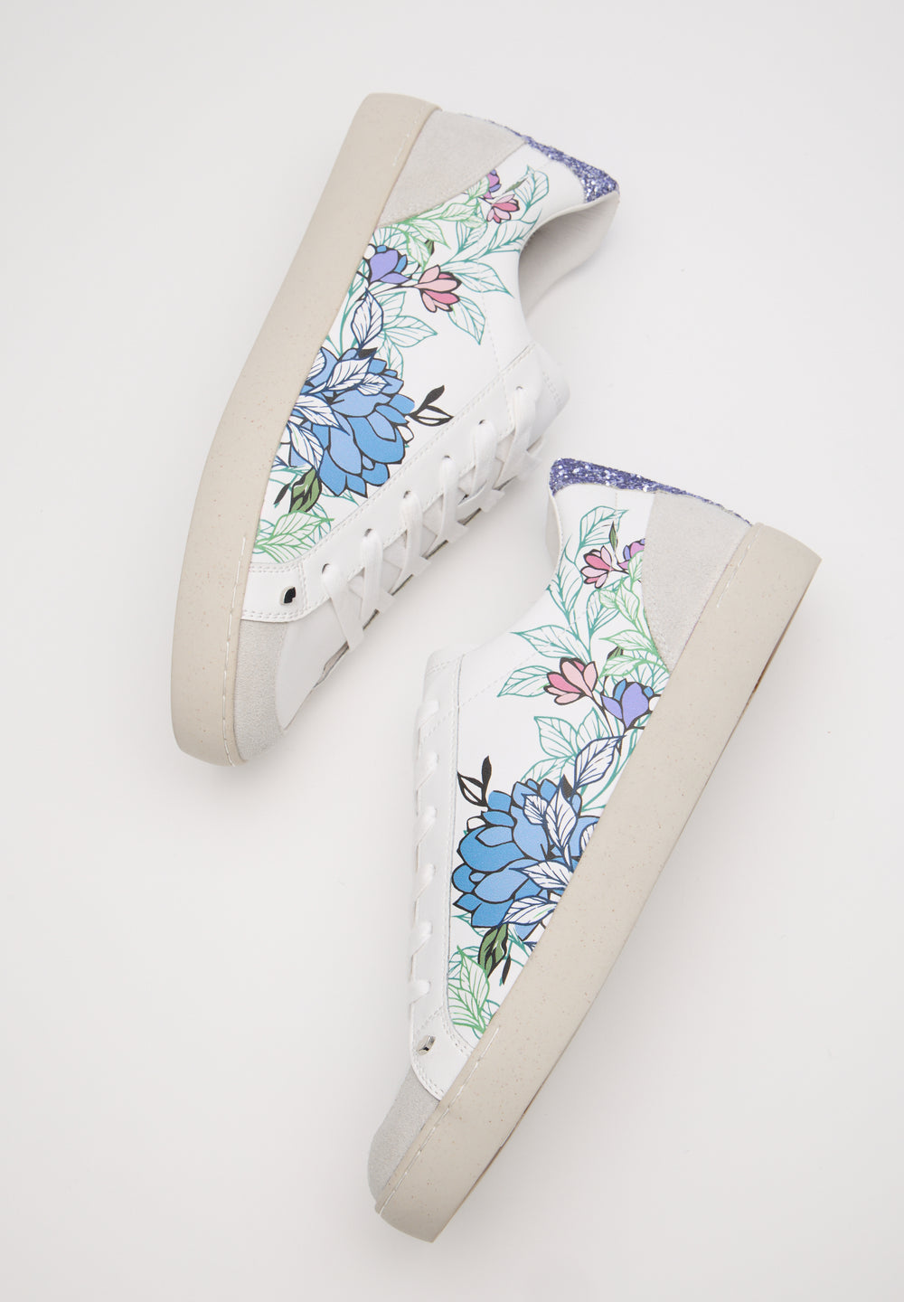 Sneakers femme en cuir — Colette — Flowers