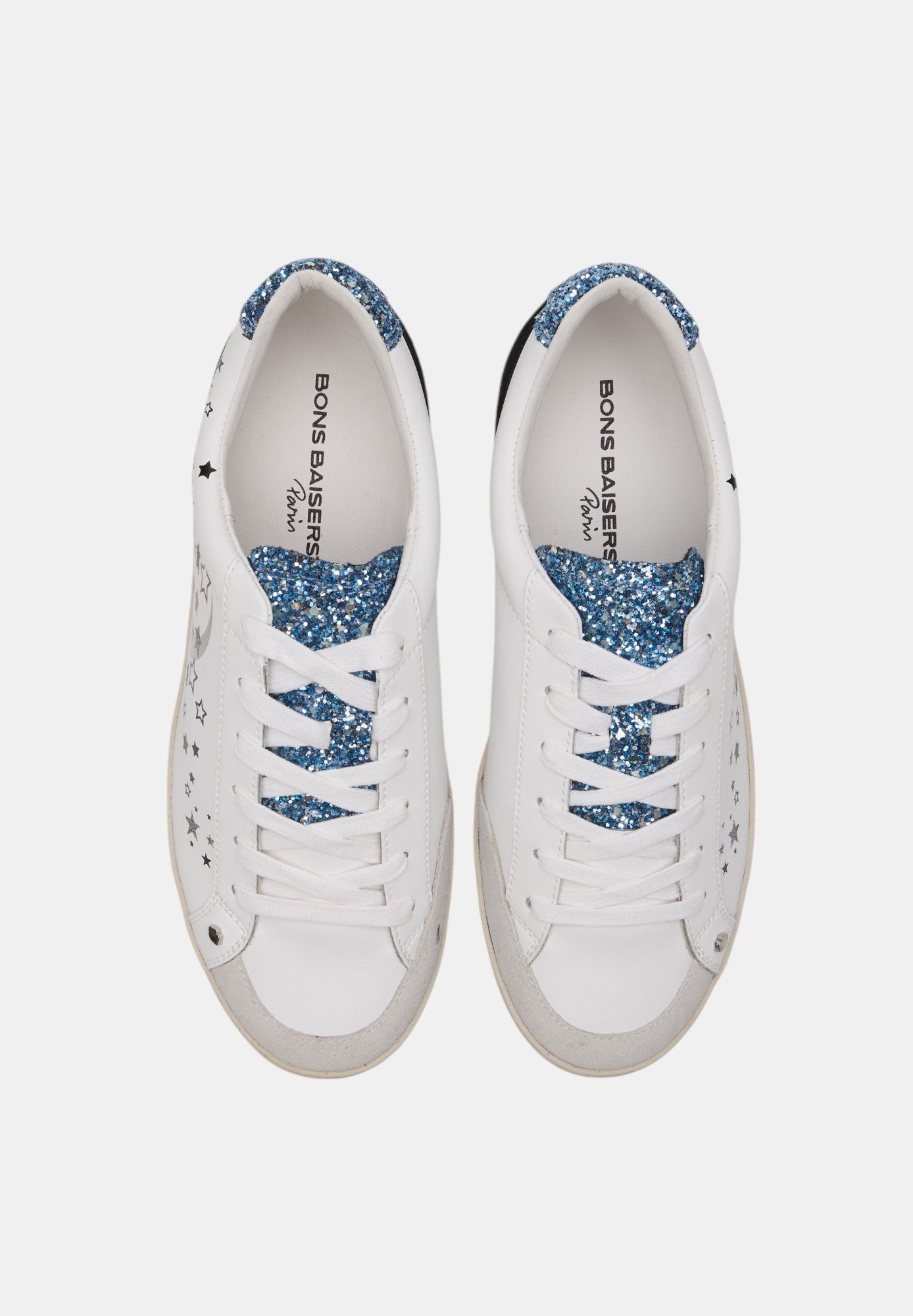Baskets en cuir-Colette-Moon Stars