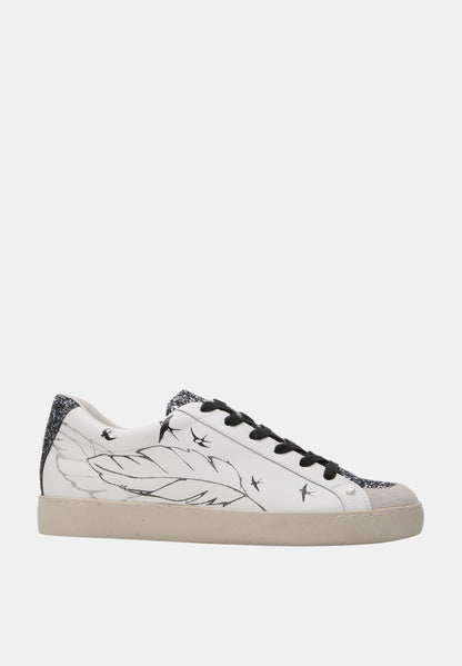 Baskets en cuir-Colette-Plumes