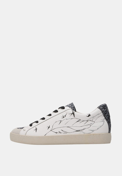 Baskets en cuir-Colette-Plumes