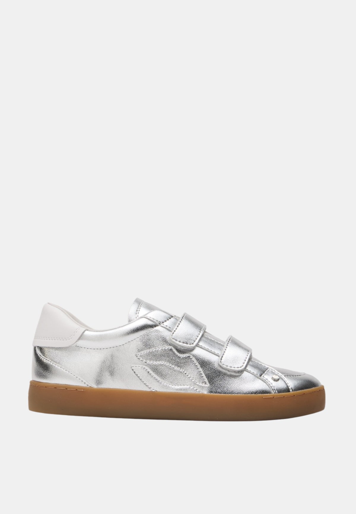 Baskets en cuir-Elisabeth-Silver