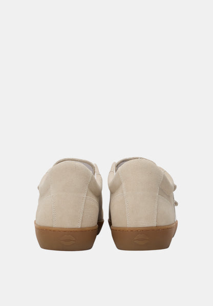 Baskets en cuir-Elisabeth-Suede Creme