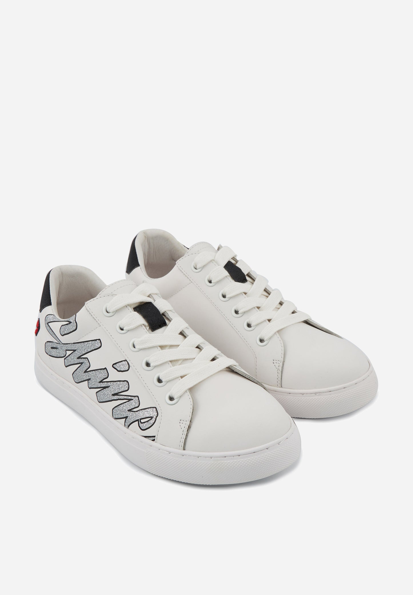 Baskets en cuir-Simone-Shine Bright