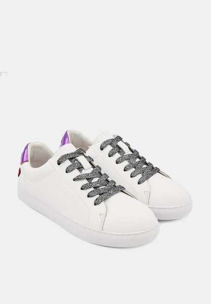 Baskets en cuir-Simone-Thank you next