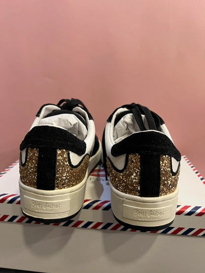 Loulou Noir Gold Léopard — paire réelle, photo 7