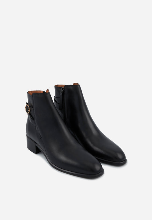 Jane-Cuir Lisse Noir