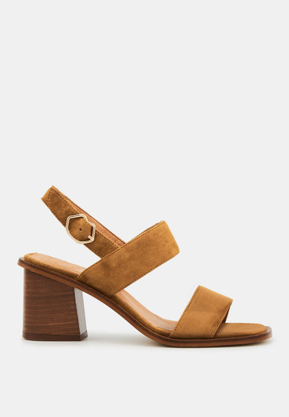Hester-Leather Suede Camel