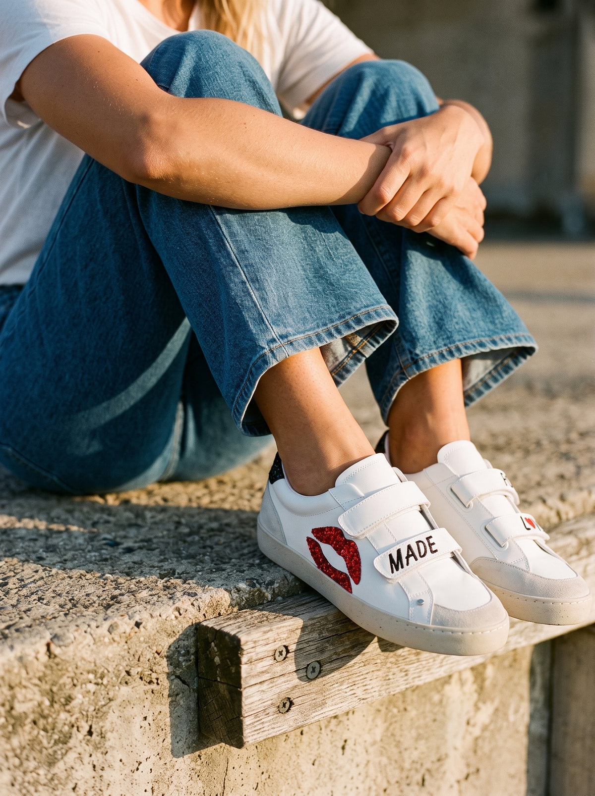 Baskets en cuir-Elisabeth-Made for love