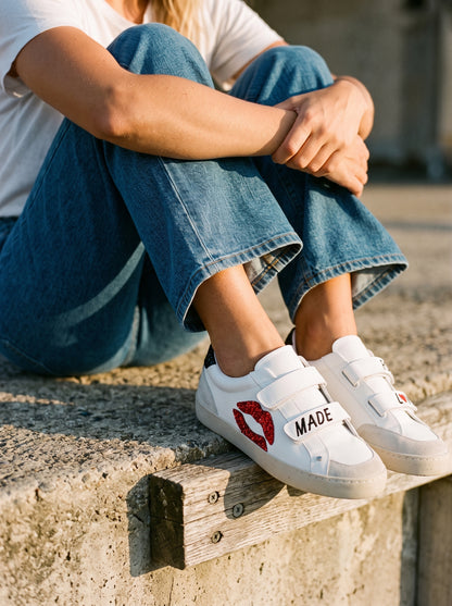Baskets en cuir-Elisabeth-Made for love