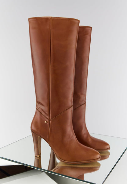 Adele-Leather Cognac