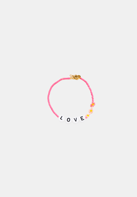 Rainbow LOVE bracelet - BBuble