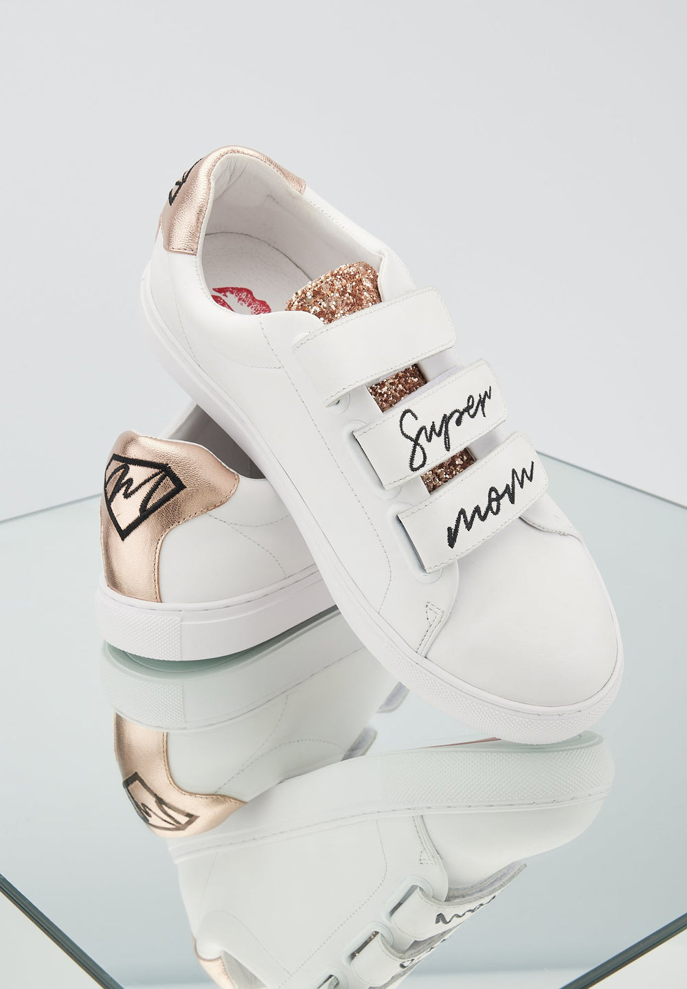 Sneakers femme en cuir — Edith — Super Mom