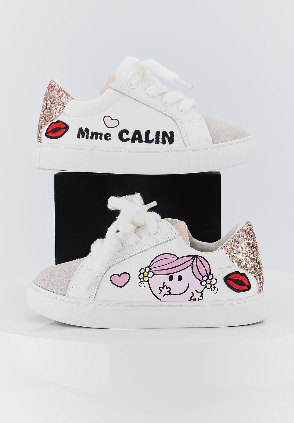 Sneakers enfant en cuir — Mini Simone Monsieur Madame — Calin