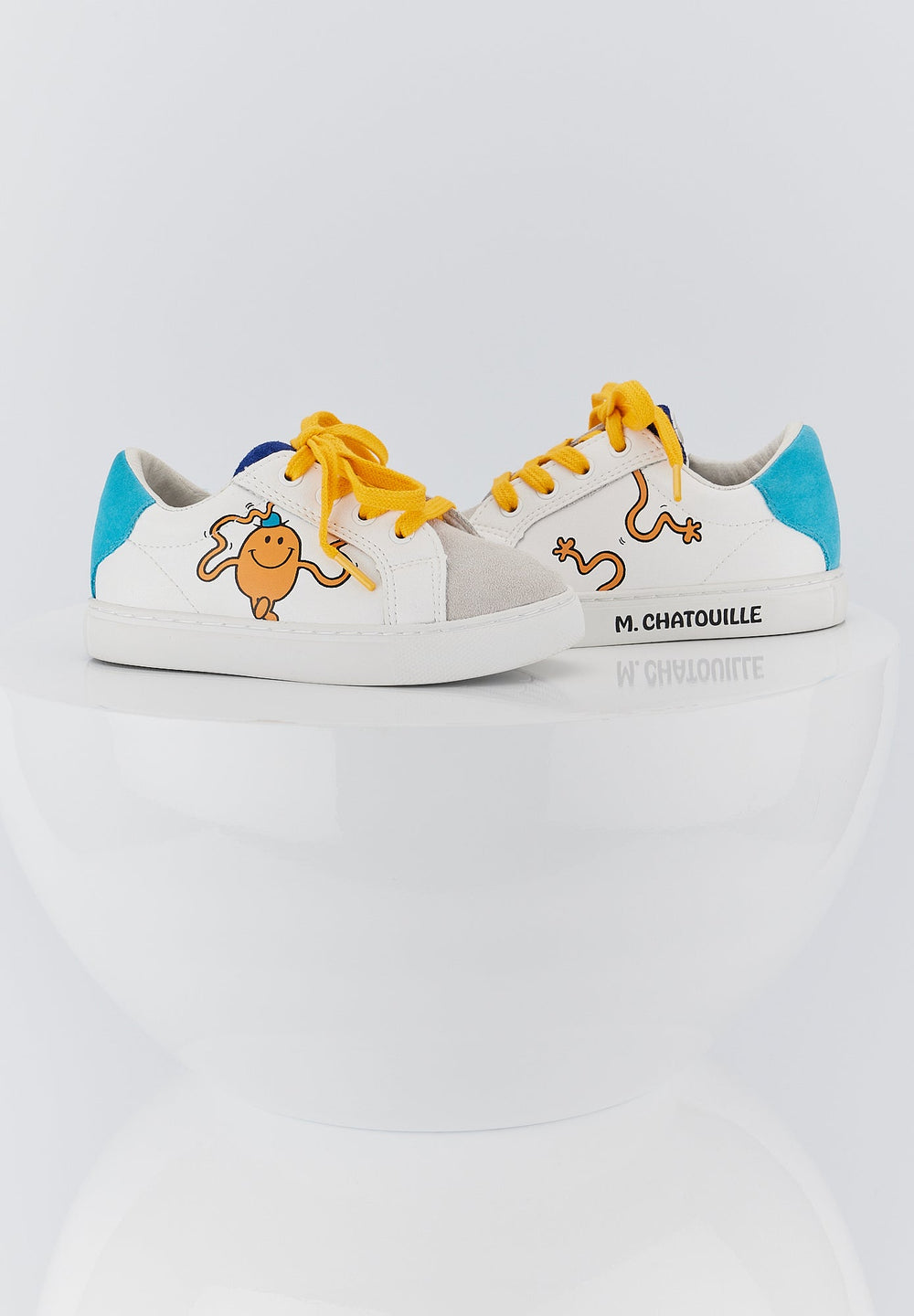 Sneakers enfant en cuir — Mini Simone Monsieur Madame — Chatouille