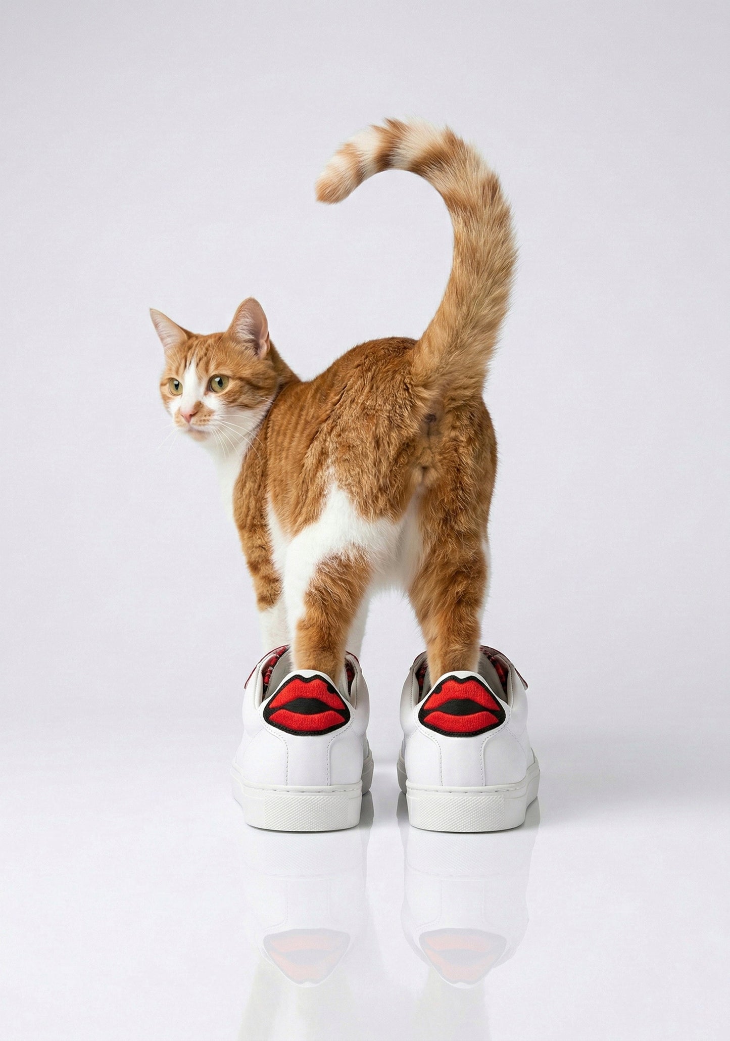 Baskets en cuir-Edith-Back Lips