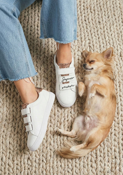 Baskets en cuir-Edith-Super Mom