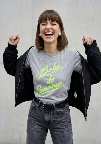 Paname-Grey Babe T Shirt