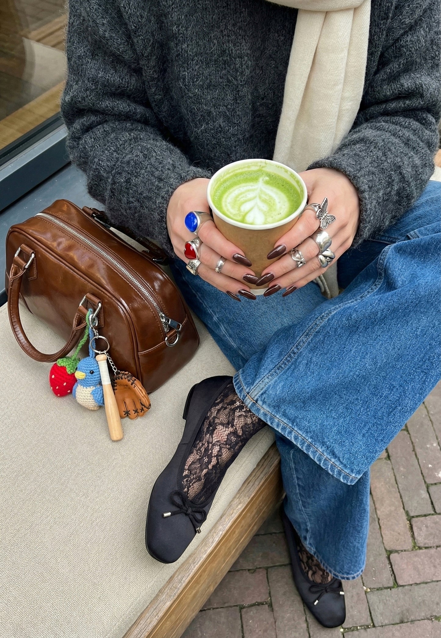 Ballerines - Satin Noir - Carmen