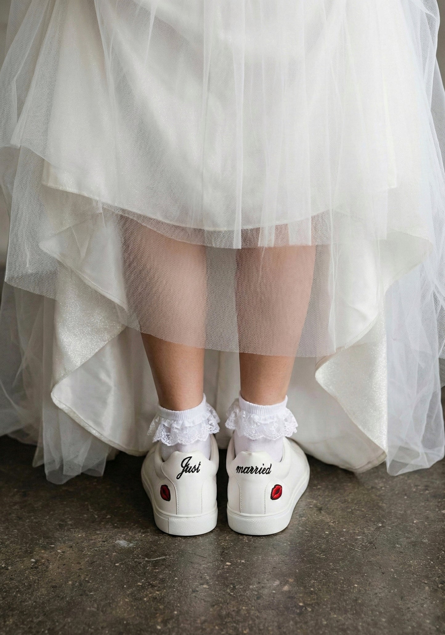 Baskets en cuir-SIMONE-JUST MARRIED