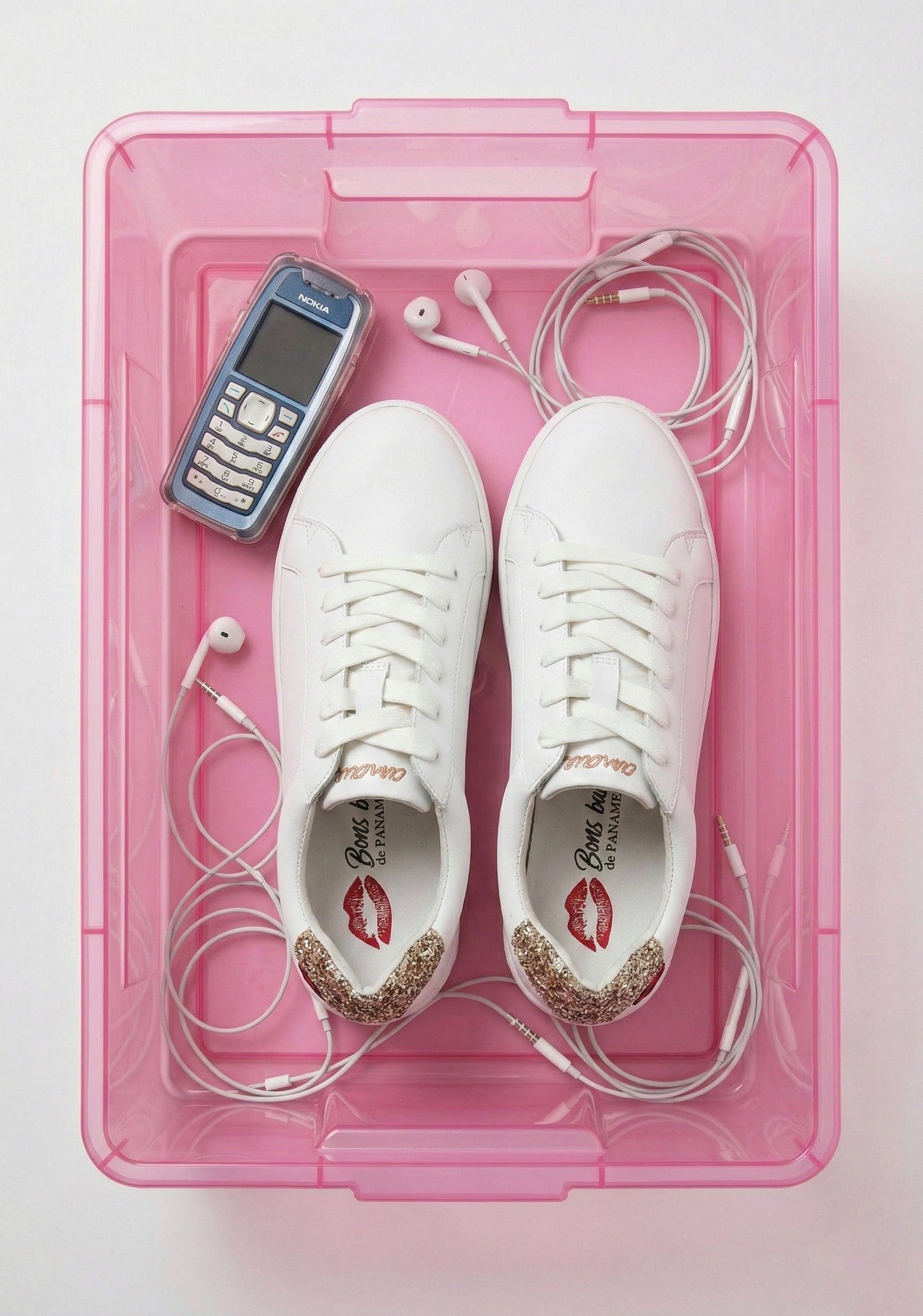 Simone Petit Amour-Glitter Rose Gold