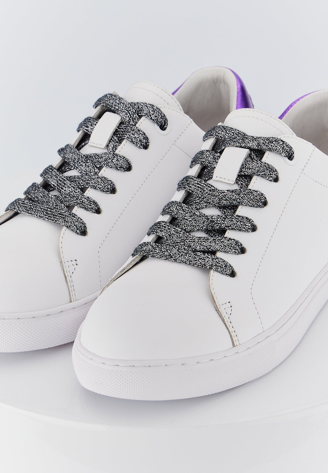 Baskets en cuir-Simone-Thank you next