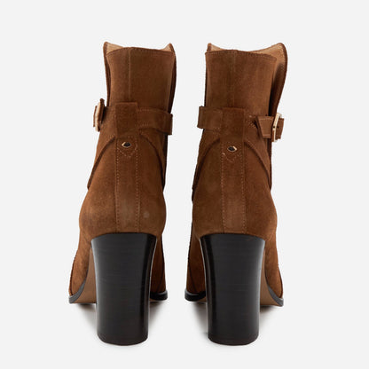 Lana-Cuir Suede Cognac
